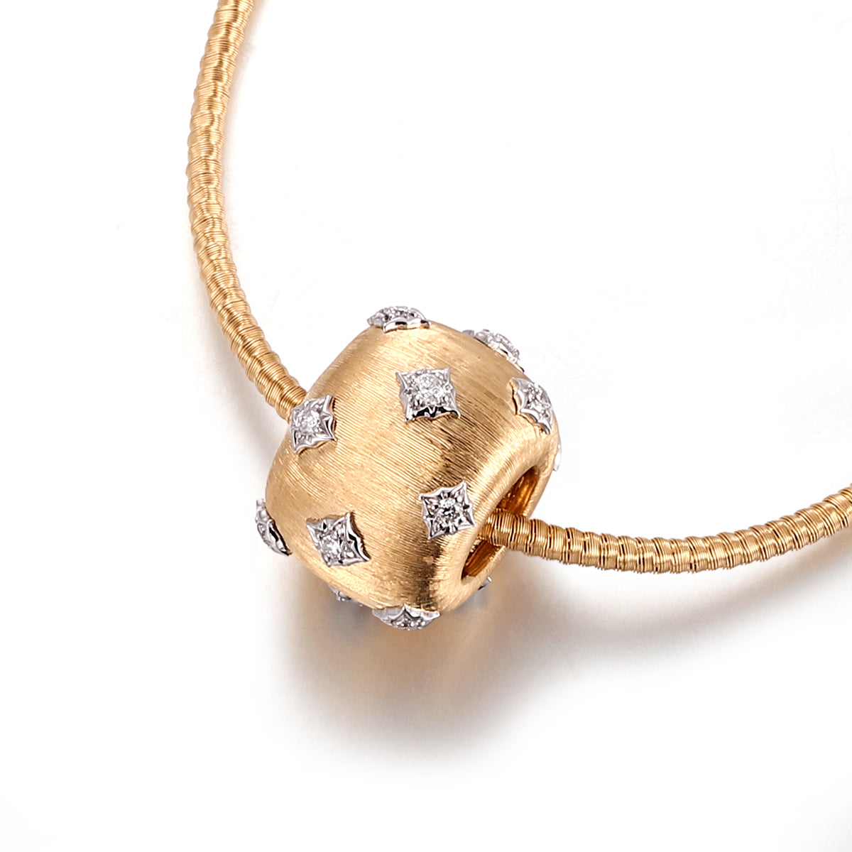 Prosperity and Fortune Natural Diamond Pendant