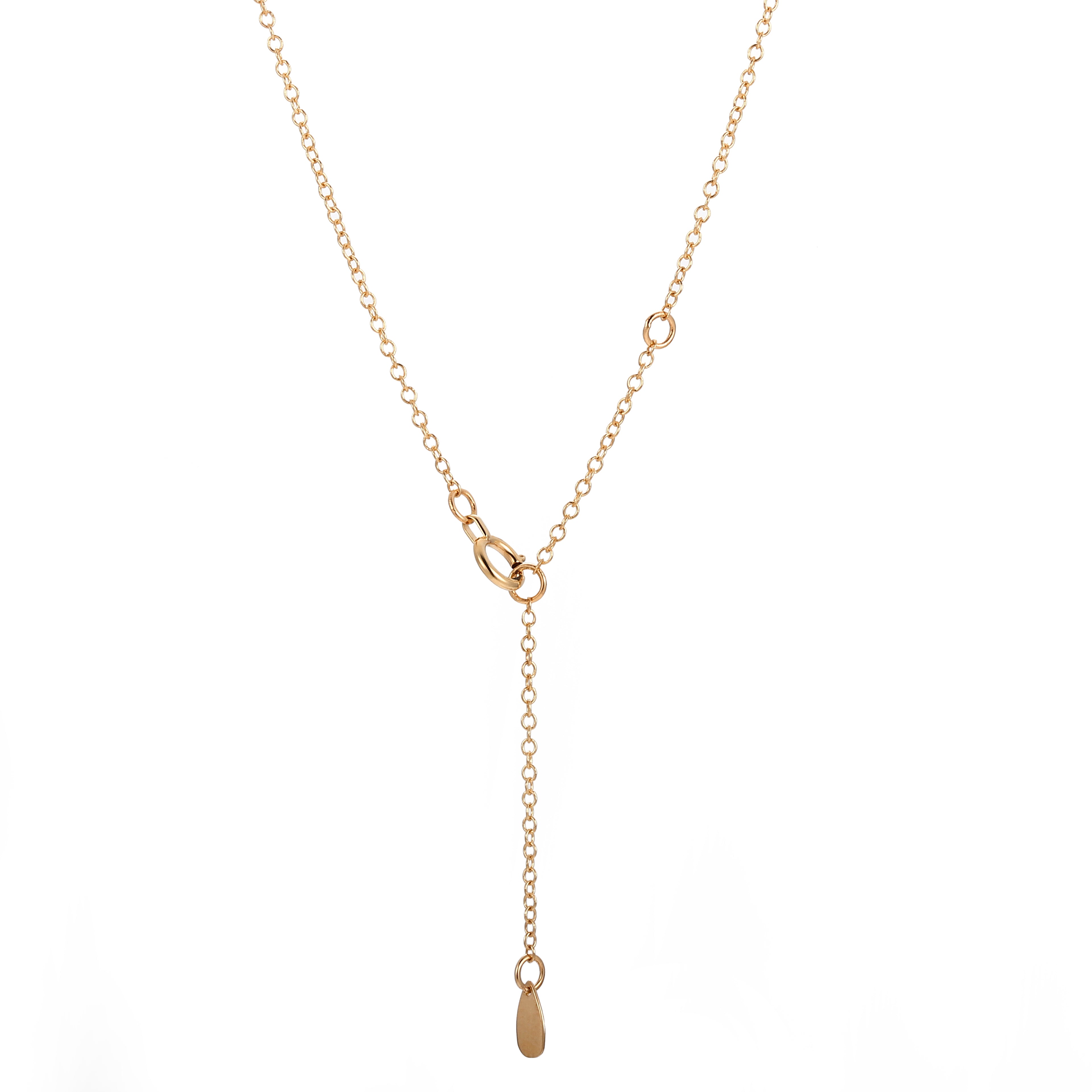 Pear Radiance Pendant Necklace | 1.6ctw Pear-Cut Lab Diamond Necklace in 18K Gold with Arc Halo